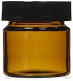 X-Small Amber Glass Jar