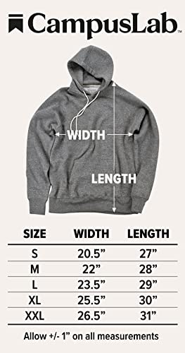 Campus-Lab-University-of-Arizona-Wildcats-Classic-Football-Helmet-Unisex-Adult-Slim-Fit-Pull-Over-Heather-Hoodie-Athletic-Heather-Medium