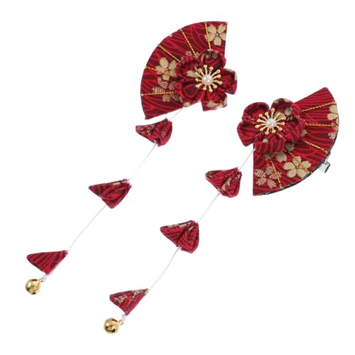 OATIPHO ?金和??花流?扇形ヘアクリップ 女性用髪飾り 和風デザイン 耐久性素材 誕生日やパーティーに