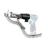Allkpoper Auto-feed head &amp; chain for Electric Screwdriver Auto feed adapter for power screwdrivers