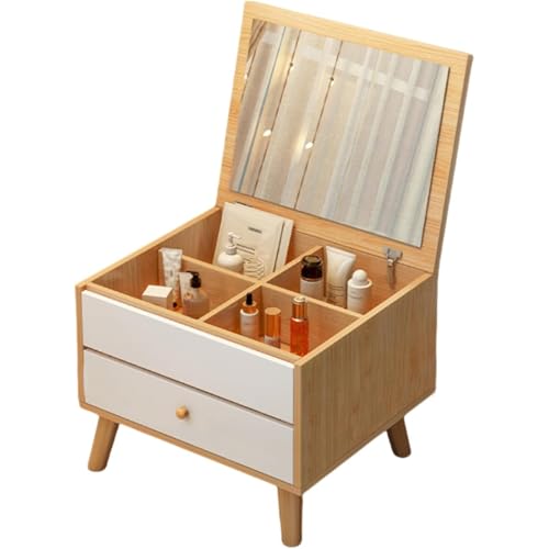 Uevmo �h���b�T�[ ���ϑ� ���� ���C�N�� ��?�� ���[�e�[�u�� �h���b�T�[�e�[�u�� 1��2�� ���[�t�� �����o���t�� ���[�^�C�v ������� (40*40*38cm,�؂̐F)