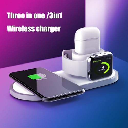 Base de carga rápida para teléfono dispositivo ABS+PC miniatura 3
