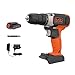 BLACK+DECKER 20V MAX* Cordless Drill, Cordless (BCD702C1)