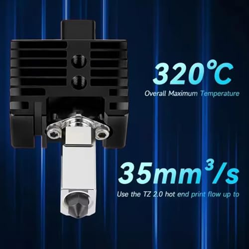 Hot end kit complet 0.4mm extrudeuse avec bloc de chauffage pour X1