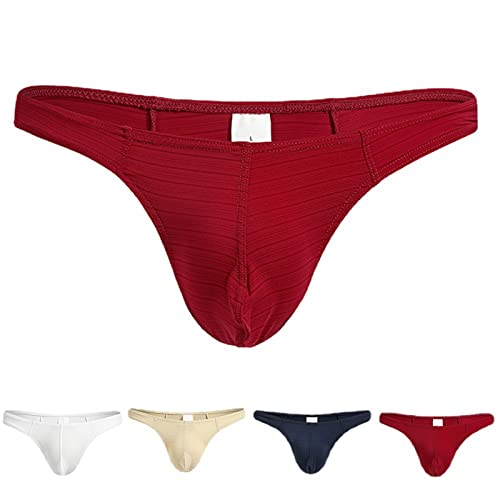 Fashion T-Pants Thongs briefs Mens Ice Silk underpants Comfortable4