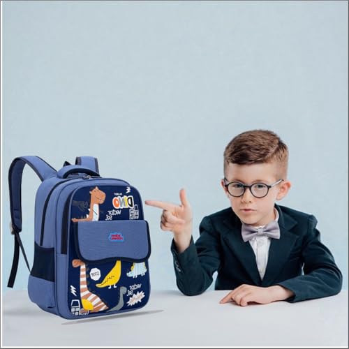 Image of Tinytot 22 Litre 17-Inch Waterproof Large School Bag for Boys & Girls, Kids School Bag, School Backpack for Girls and Boys, for Kids, Ideal for Children