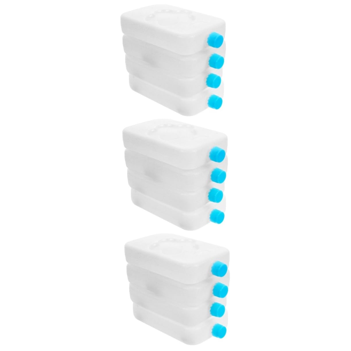 BESPORTBLE 12pcs Freezer Packs for Air Conditioner Fan Reusable Ice Blocks Cooling Ice Containers Packs for Cooler