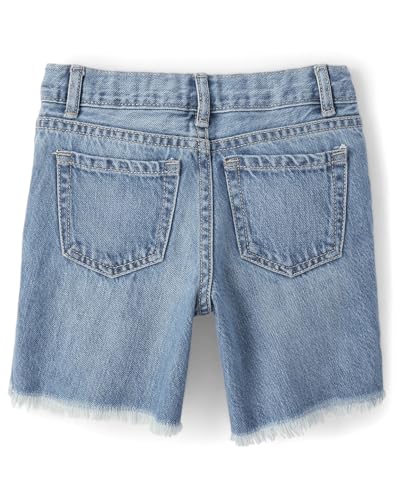 Image of The Children's Place Girls Twill Skimmer Shorts