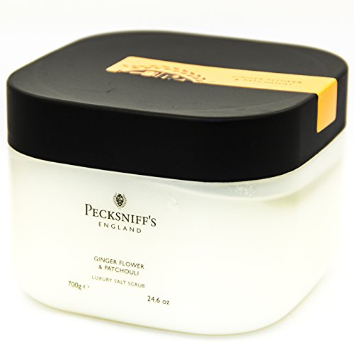 Pecksniff's Ginger Flower & Patchouli Luxury Salt Scrub 24.6 Oz