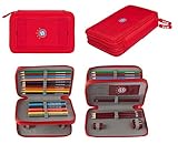 FC Bayern München Federmappe - MIA SAN MIA - Navy Schüleretui gefüllt Federtasche FCB