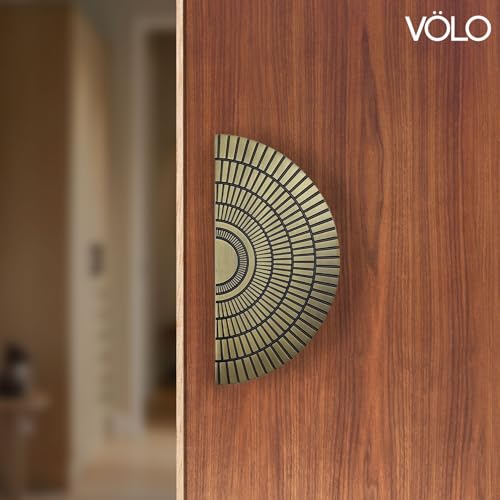 Image of VOLO Main Door Handle - Heavy Duty Pull Handle for Wooden & Glass Doors in Home, Office & Hotel Use (Model: S-626) - Pack of 1 Set (Antique - 96MM)