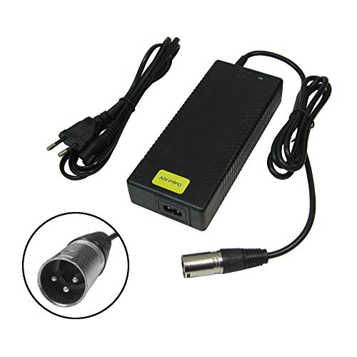 Chargeur HANERIDE 42V(36V) prise 2A XLR 4 broches pour batterie de vélo électrique Impulse1.0 et 2.0 chargeur DerbyCycle 36V  18