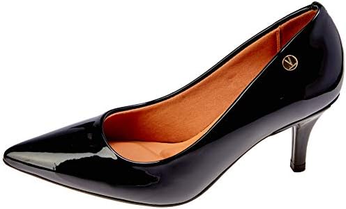 Scarpin Vizzano Salto Médio Bico Fino