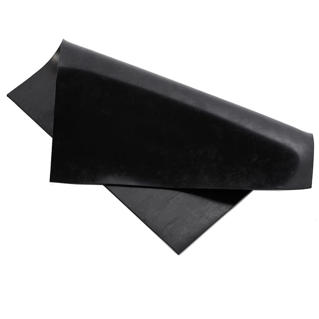 mata silikonowa, Silikonowa uszczelka z czarnej gumy, 1 szt., gruba płyta 1/1,5/2/3/4/5/8/10 mm(1.5mm)