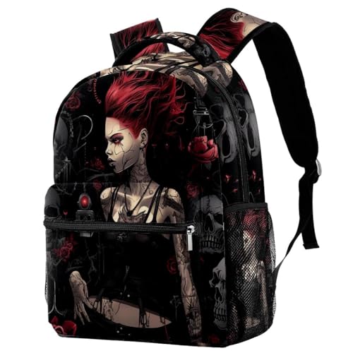 Sac à dos de campus grand confort avec porte-gourde intégré pour filles et garçons