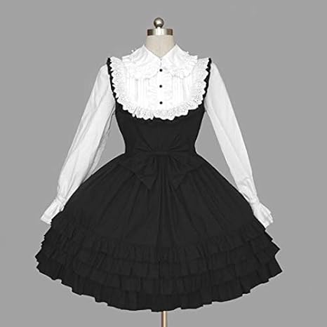 Amazon Lolita ワンピース ロリータ ドレス レディース ゴスロリィタ 女性 プリンセス ゴスロリ メイド服 可愛い 萌え萌え デート ショット 長袖 ハロウィン 忘年会 イベント コスプレ コスチューム 仮装 160 コスプレ 仮装 通販 Amazon Lolita ワンピース ロリータ ドレス レディース ゴスロリィタ 女性 プリンセス ゴスロリ メイド服 可愛い 萌え萌え デート ショット 長袖 ハロウィン 忘年会 イベント コスプレ コスチューム 仮装 160 コスプレ 仮装 通販