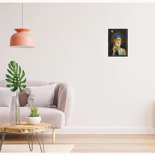 Image of Sant Kabirdas Kabir das Photo Frame, Black, Sparkle Coated Laminations, 11x14 Inch 277