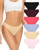 Sunm Boutique Seamless Underwear for Women No Show Underwear Women's Bikini Panties Invisible Soft Stretch Panties