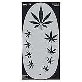 Stencil1FX Mary Jane Makeup Stencil Durable Quality Reusable Stencils United States Stencil America for Parades, Parties and More!