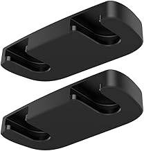 CKXIN Controller Table Stand for PS5 PS4 Controller Playstation 5 Playstation 4 Under Desk Mount Controller Holder Table Organizer and Desk Management (2-Pack) Black