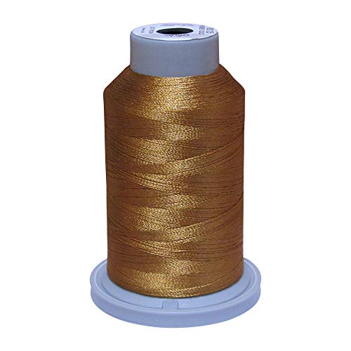 Glide Thread Trilobal Polyester No. 40-1000m Spool - 80125 Honey Gold miniatura 1