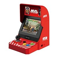 【SNKライセンス ゲーム機】 UNICO SNK MVS Mini - SNK MVS ミニ アーケードゲーム機 「ザ・キング・オブ・ファイターズ」 「メタルスラッグ」「餓狼伝説」「侍魂」などSNK正規版レトロゲーム45タイトル収録 3.5インチLCDスクリー/HDMI大画面出力/ゲームパッド端子 大人/子供に適用 [HDMI & Mini Padを含まない]