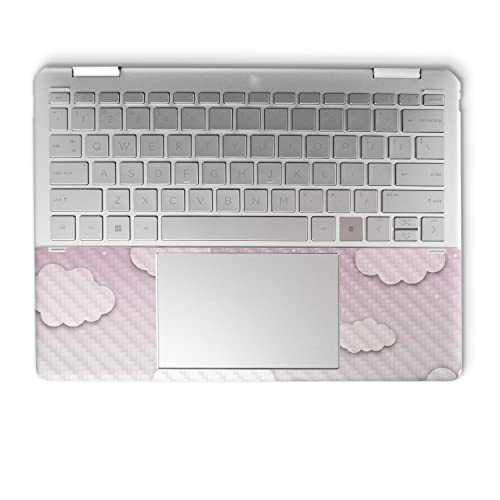 Image of MightySkins Carbon Fiber Skin Compatible with HP Spectre x360 14 inch (2022) Full Wrap Kit - Baby Clouds | Protective, Durable Textured Carbon Fiber Finish | Easy to Apply | Made in The USA