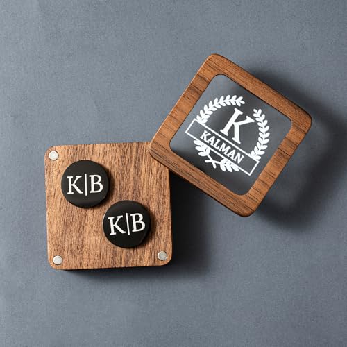 Set personalizado de pinza de corbata y mancuernillas para hombres miniatura 2