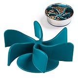 OurPets Spiral Slow Feeder Insert -Turn Almost Any Dog Bowl or Dog Dish into a Slow Feeder Dog Bowl (Great Alternative to Snuffle Mat for Dogs, Lick Mat for Dogs, and Classic Slow Feeder Dog Bowls