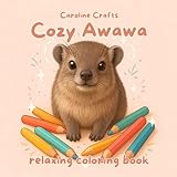 Cozy Awawa: Rock Hyrax Coloring Book for Kids and Adults – Diverse Nature Designs, Single-Sided Pages, 8.5x8.5 in, Glossy Cover | Relaxing and ... Hyrax – Creative and Relaxing Coloring Books)