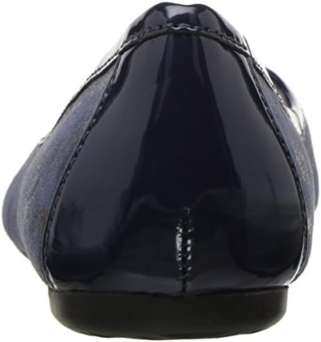 SoftWalk Women's Napa Ballet Flat, Navy 11 M US | Image 2