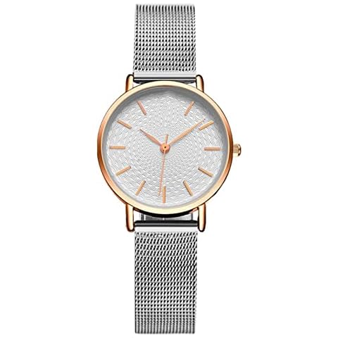 Simple Super Slim Sliver Mesh Stainless Steel Watches Women Luxury Casual Clock Ladies Wrist Watch Lady Cover