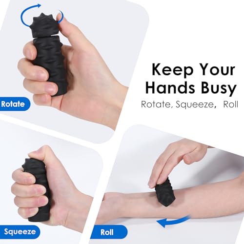 Spiky Grip Fidget Spinner – Soft Silicone Pain Stim Fidget Toy for Teens & Adults – Sensory Tool for ADHD, Autism, Anxiety & Stress Relief – Great Gift for Office or Travel - Image 4