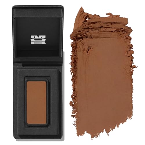 MOB Beauty Eyeshadow M18 Matte Milk-Chocolate – Warm Brown Neutral Shade for Crease, Accent or All Over Color, Talc-Free Vegan Cruelty-Free Skincare Infused Long Wear Sustainable Compact