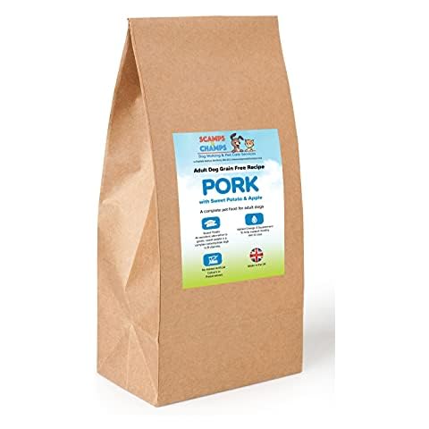 Scamps & Champs Grain Free Pork Dog Food Cover