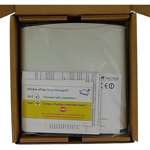 Ruckus Wireless | 901-R610-WW00 | ZoneFlex R610 Dual-Band Wave 2 802.11abgn/ac Wireless Access Point. Does not Include power adapter or PoE injector Cover