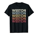 Weston West Virginia Weston WV Retro Vintage Text T-Shirt