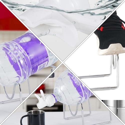 Support bouteille 5L acier inoxydable antidérapant contre les fuites - 4