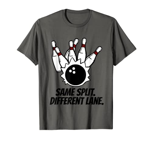 Divertente Bowling Mens Umorismo Bowler Stesso Pin Regalo Maglietta
