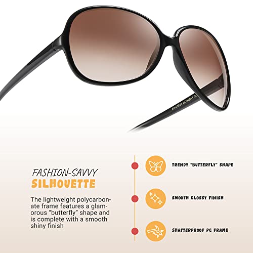 Kids Round Butterfly Shaped UV400 Sunglasses for Girls ages 3 to 123