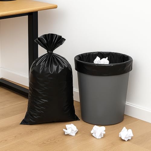 Image of BENAVJI Garbage Bags Medium 45 Pcs I 15 Pcs x Pack of 3 Rolls | 24x 32 Inch | Dustbin Bags,Trash Bags,Dustbin Covers for daily Wet and Dry Waste Pack of 3