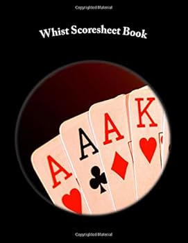 Whist Scoresheet Book: 100 Pages