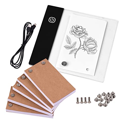 Fafeicy LED Leuchttisch Flip Book Kit