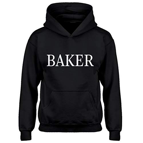 Kids Hoodie Baker Youth XL - (14) Black Hoodie