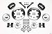Wilwood 140-9053 Forged Dynalite Front Brake Kit 1979-1990 GM Vehicles 4-Piston