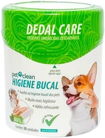 Dedal Care Bucal Pet Clean 30 Unidades