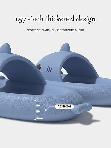 Zureto Shark Slides Shoes, The Novel Beach Sandals Non -Slip Soles of Shark Slippers Adults Commonly Used In Men Women3