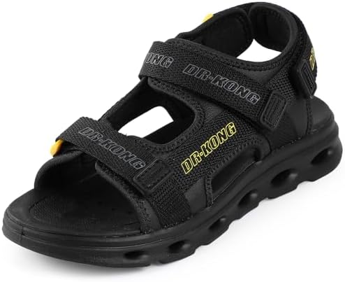 Dr Kong Kids Boys Sports Sandals Open Toe Fashion Athletic Summer Sports Sandals for Kids Hiking Beach Outdoor(Little Kid/Big Kid)