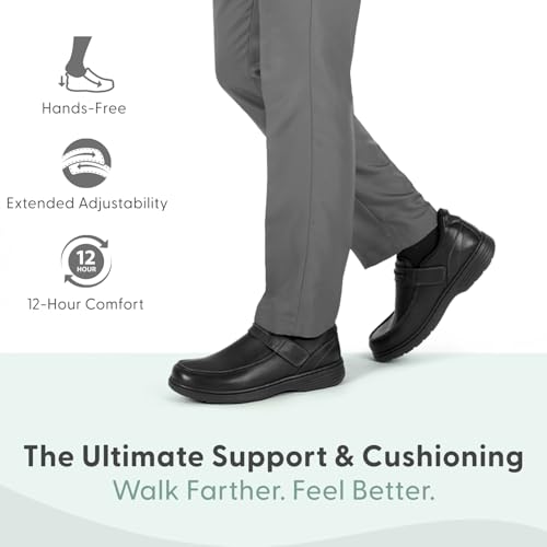 Orthofeet Men's Orthopedic Xavier Hands-Free Slip On Casual Shoes2