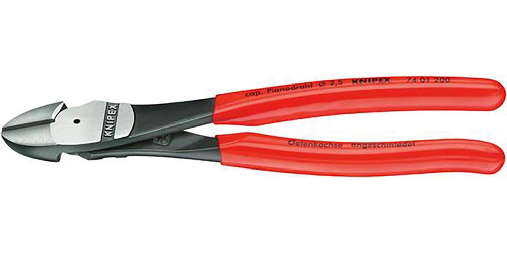 Taglierina laterale 200 mm con manico Knipex